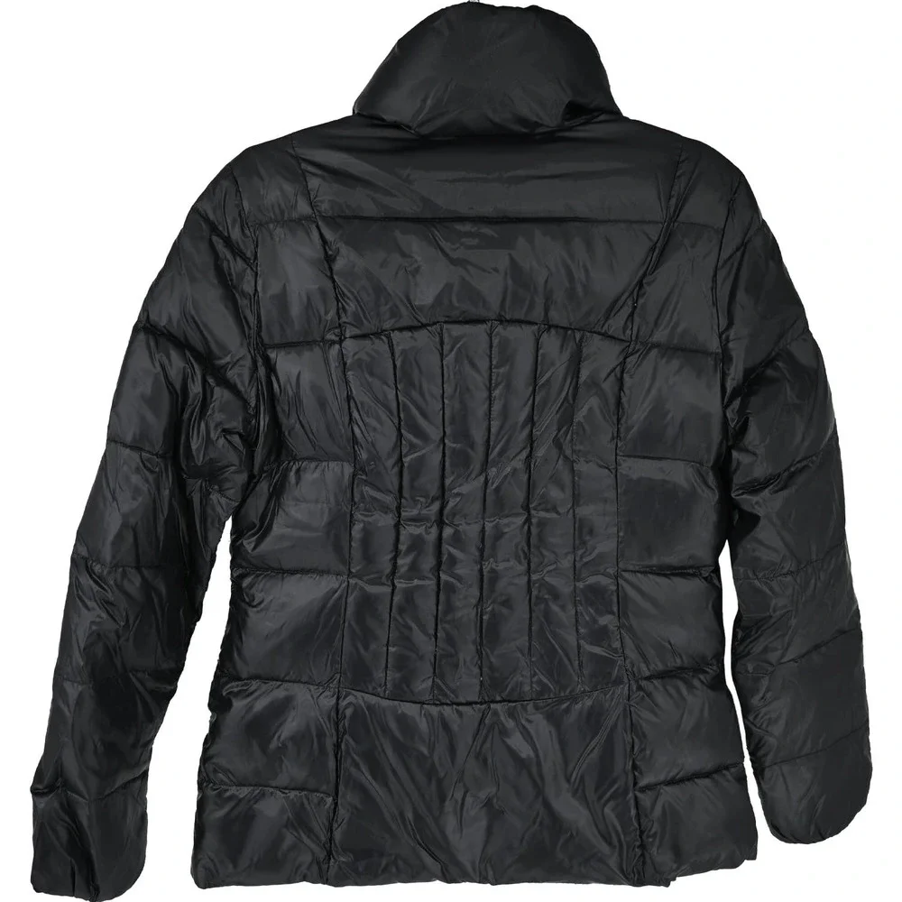 CALVIN KLEIN Women's Asymmetric Zip Front Down Coat Jacket size: S - Picture 5 of 9